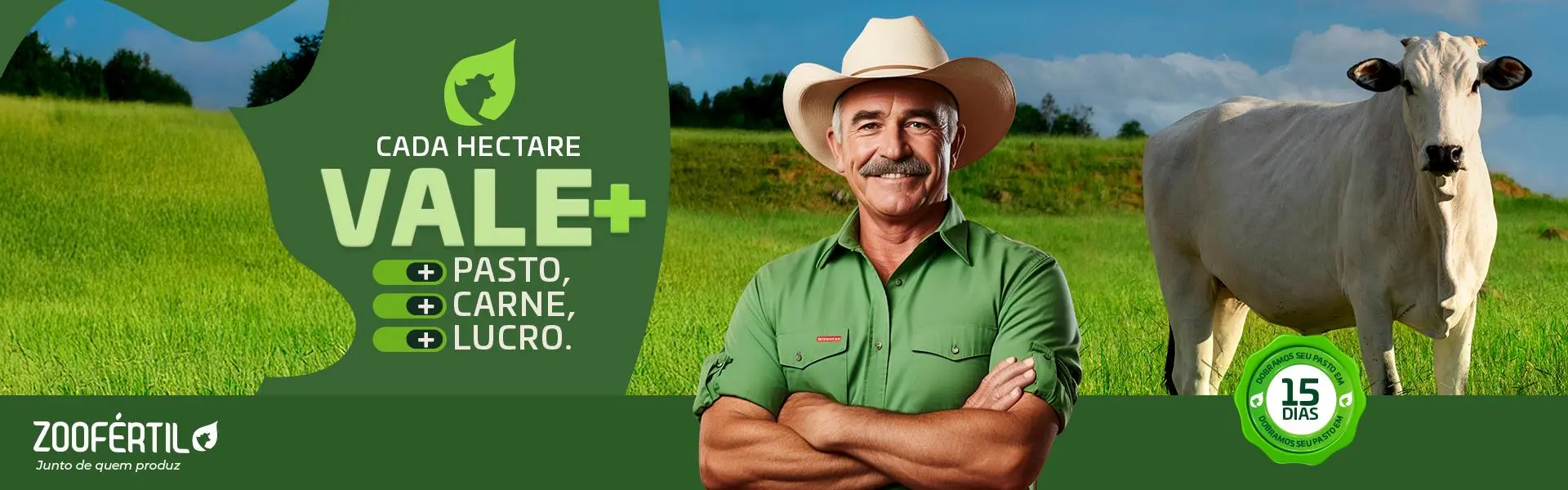 Cada hectare vale mais